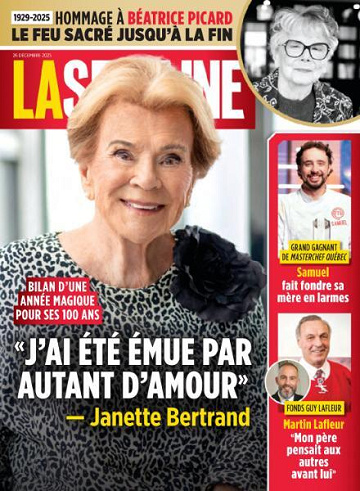 La Semaine - 26 Décembre 2025