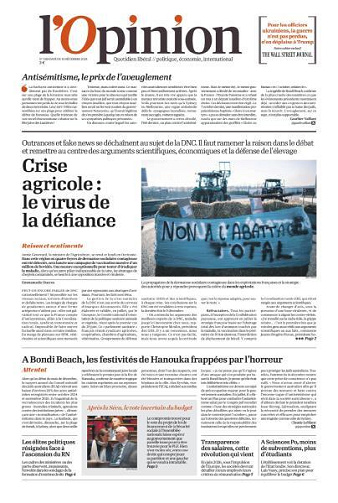 L’Opinion - 15 Décembre 2025