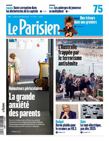 Le Parisien - 15 Décembre 2025