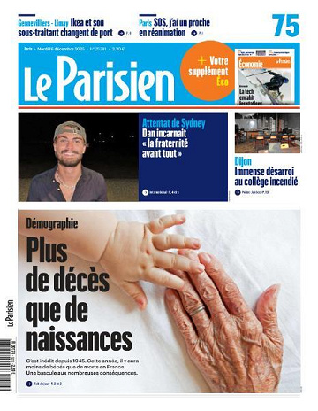 Le Parisien - 16 Décembre 2025