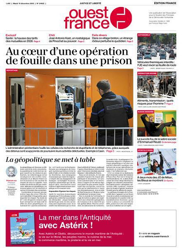 Ouest-France Édition France - 16 Décembre 2025