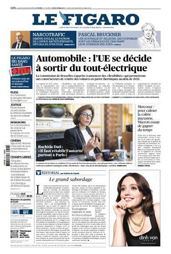 Le Figaro du Mardi 16 Décembre 2025