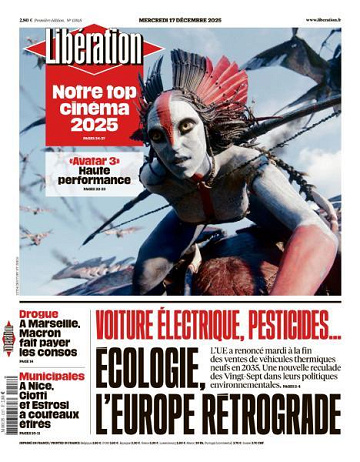 Libération du Mercredi 17 Décembre 2025