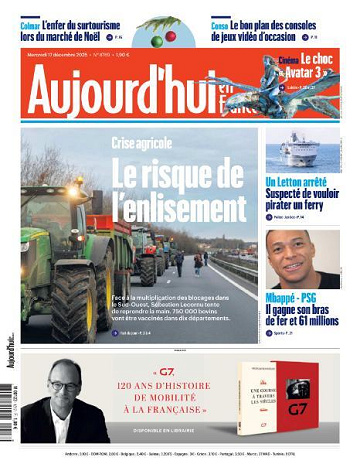 Aujourd’hui en France - 17 Décembre 2025