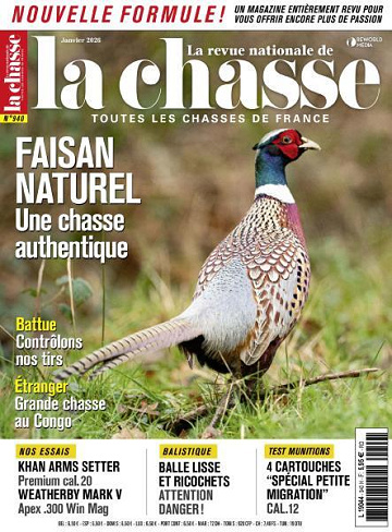 La Revue Nationale de la Chasse - Janvier 2026