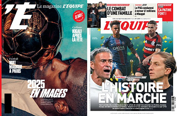 Pack L’Equipe + L’Equipe Magazine - 17 Décembre 2025
