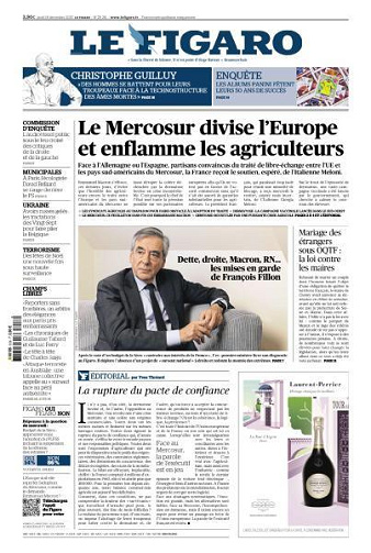Le Figaro du Jeudi 18 Décembre 2025