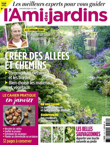 L'Ami des Jardins - Janvier 2026