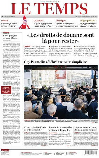 Le Temps - 19 Décembre 2025