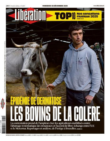 Libération du Vendredi 19 Décembre 2025