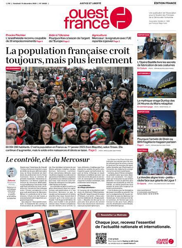 Ouest-France Édition France - 19 Décembre 2025