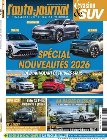 L'Auto-Journal 4x4 - Janvier-Mars 2026