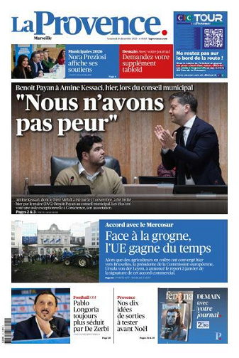 La Provence - 19 Décembre 2025