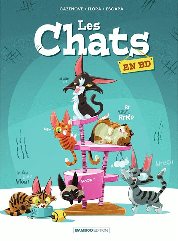 Les Chats en BD - Tomes 01 & 02