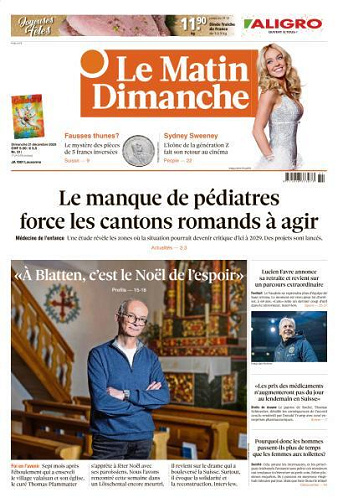 Le Matin Dimanche - 21 Décembre 2025