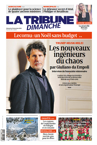 La Tribune Dimanche - 21 Décembre 2025