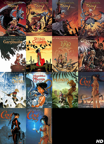 LEGENDES DE TROY [HD] : Cixi de Troy [UHD]+Conquérants de Troy (Les) [UHD]+ Guerrieres de Troy (Les) [UHD]+Nuit Safran [UHD]+Tykko des sables [UHD]+ 4 BD ONE SHOTS - STC Team (PDF PACK 2024)