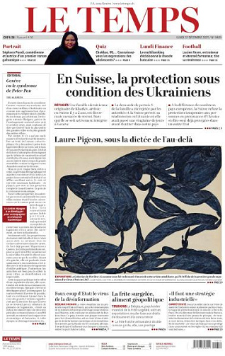 Le Temps - 22 Décembre 2025