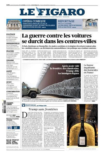 Le Figaro du Lundi 22 Décembre 2025