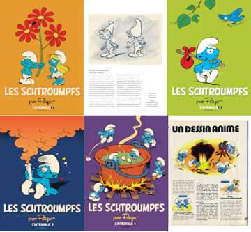 Les Schtroumpfs - Integrale Dupuis 4 Tomes - Peyo