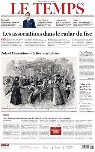 Le Temps - 23 Décembre 2025