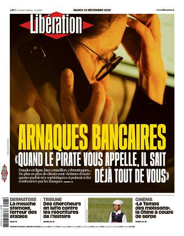 Libération du Mardi 23 Décembre 2025