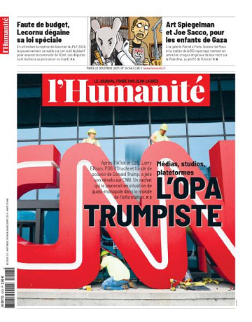 L'Humanite - 23 Décembre 2025