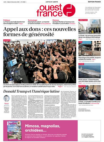 Ouest-France Édition France - 23 Décembre 2025
