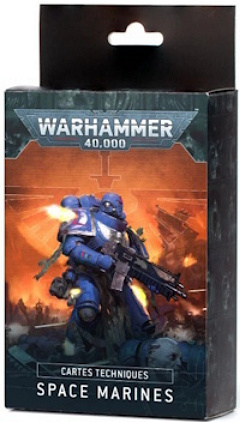 Warhammer 40000 Carte Technique Index Space Marine V10 - Games Workshop