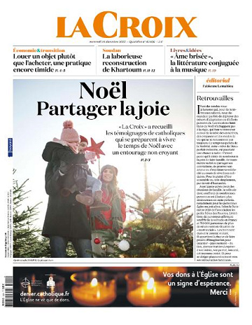 La Croix - 24 Décembre 2025