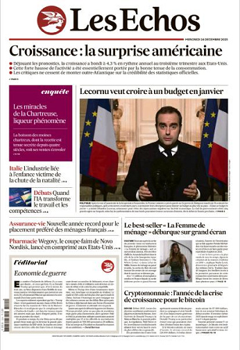 Les Echos - 24 Décembre 2025