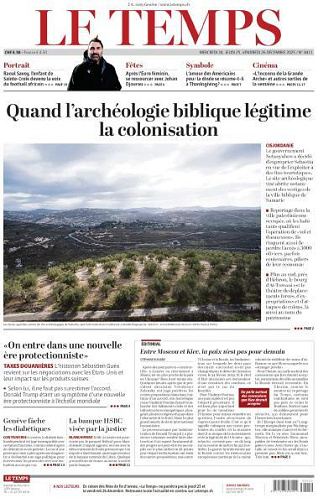 Le Temps - 24-26 Décembre 2025
