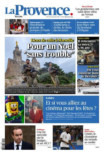 La Provence - 24 Décembre 2025