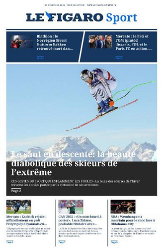 Le Figaro Sport - 24 Décembre 2025