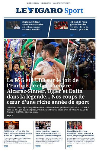 Le Figaro Sport - 25 Décembre 2025