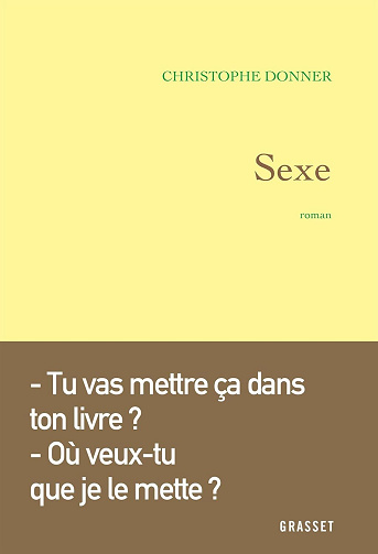 Christophe Donner - Sexe