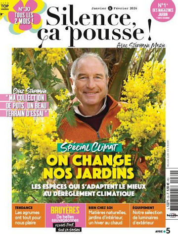 Silence, ça pousse! - Janvier-Février 2026