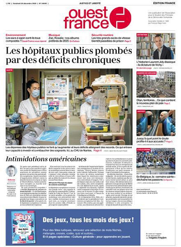 Ouest-France Édition France - 26 Décembre 2025