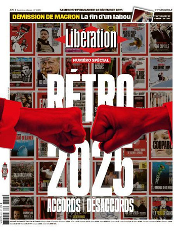 Libération du Samedi 27 et Dimanche 28 Décembre 2025