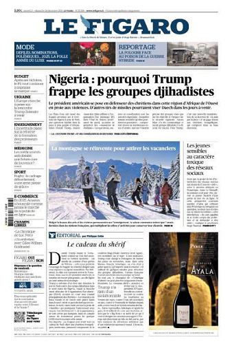 Le Figaro du Samedi 27 et Dimanche 28 Décembre 2025