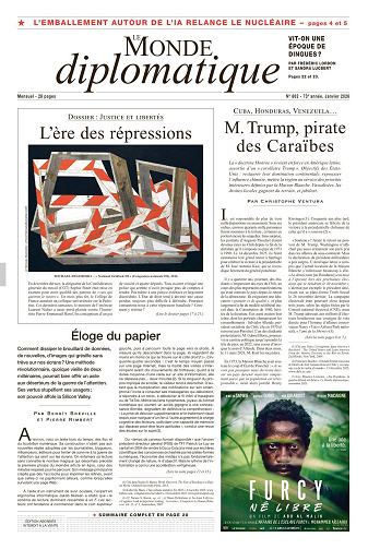Le Monde diplomatique N862 - Janvier 2026