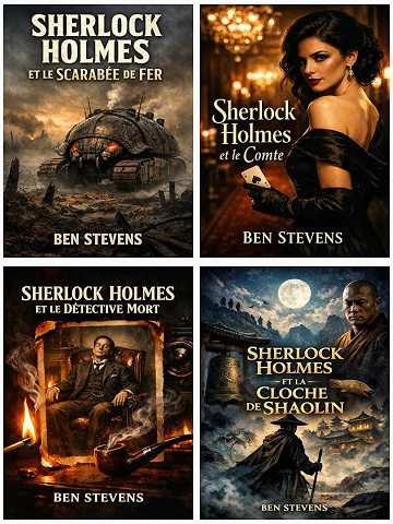 Les Enquêtes de Sherlock Holmes Tomes 27 à 30 - Ben Stevens (2025)