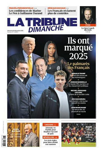 La Tribune Dimanche - 28 Décembre 2025