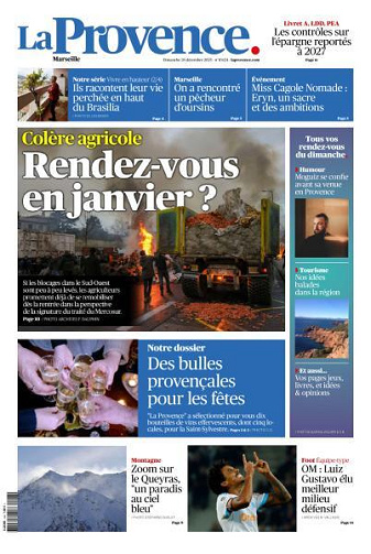 La Provence - 28 Décembre 2025