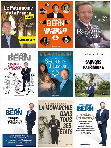 Stéphane Bern - Pack 25 livres
