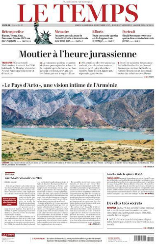 Le Temps - 30 Décembre 2025 - 2 Janvier 2026