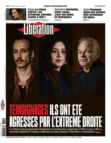 Libération du Mardi 30 Décembre 2025