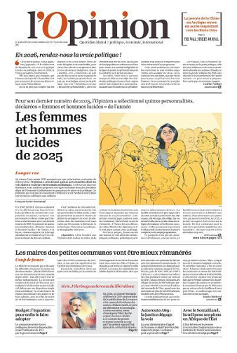 L’Opinion - 31 Décembre 2025 - 1er Janvier 2026