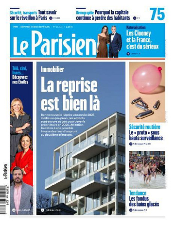 Le Parisien - 31 Décembre 2025