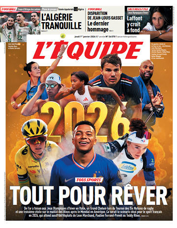 L’equipe - 1er Janvier 2026
